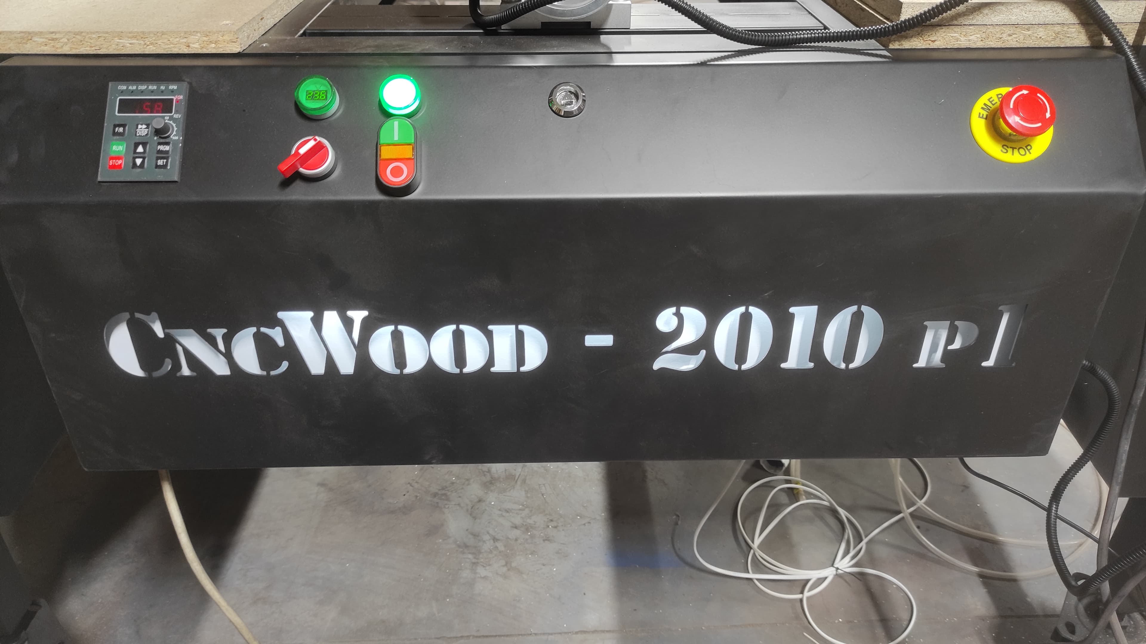 Органы управления CncWood 2010